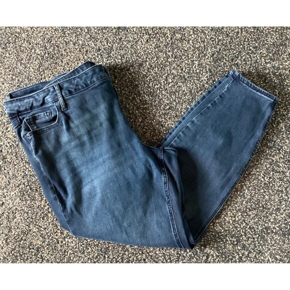 Old Navy Rockstar Super Skinny Dark Wash High Rise Jeans Plus Size 22 - Picture 3 of 8